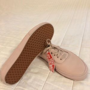 Pink leather vans men’s size 10